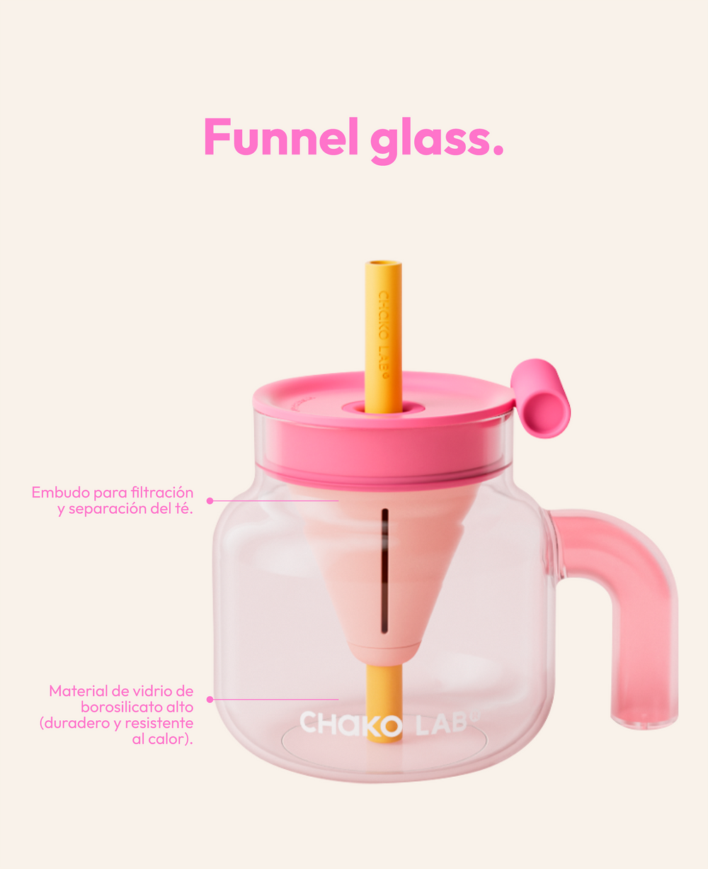 Funnel Glass Cup - Chako Lab