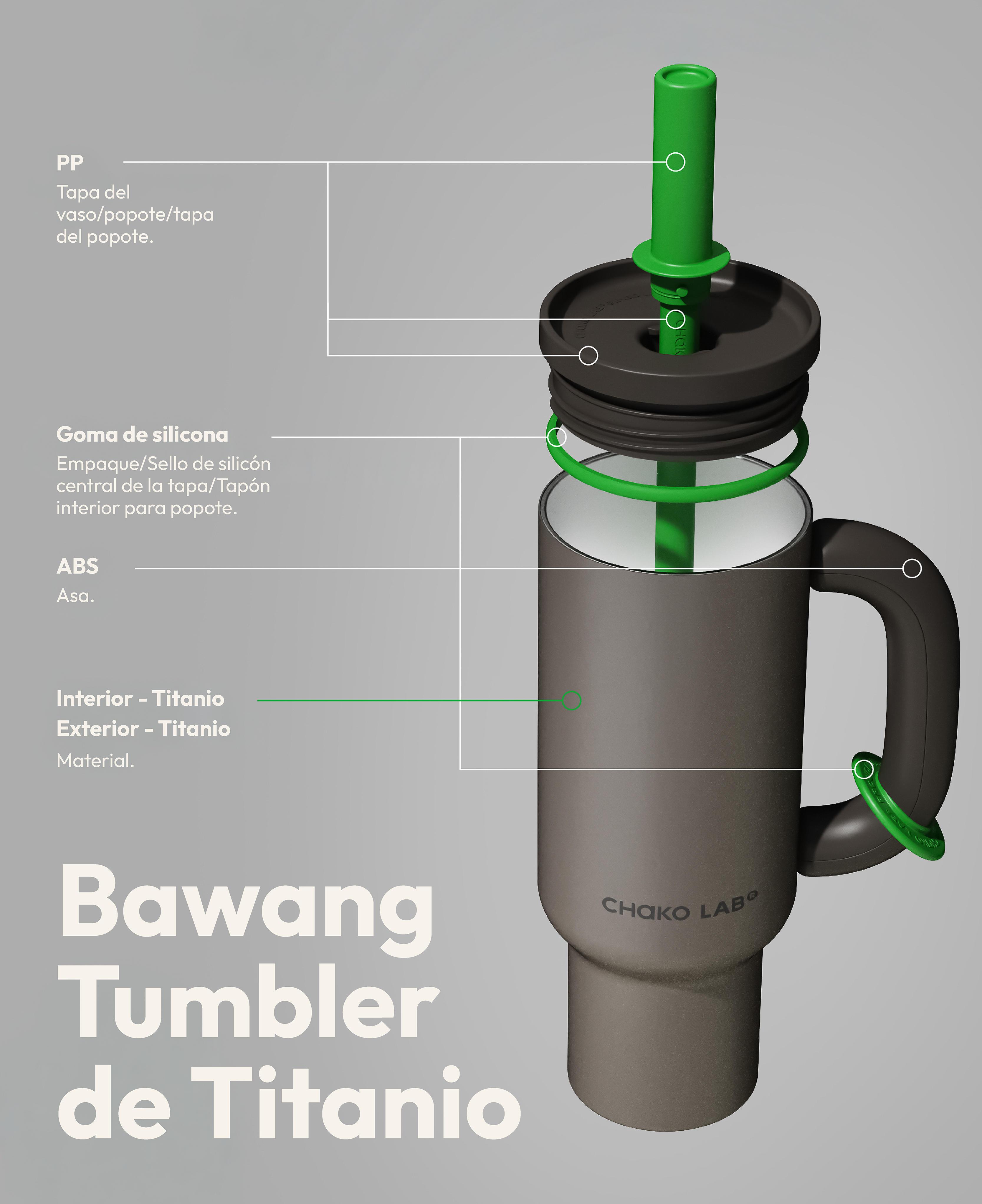 Bawang Tumbler - Chako Lab